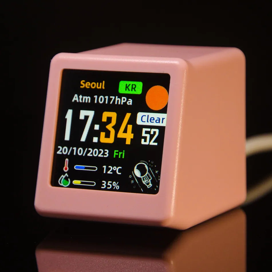 GeekMagic SmallTV Ultra — weather