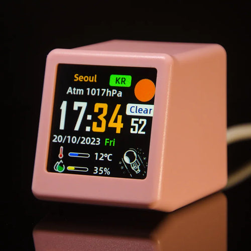 GeekMagic SmallTV Ultra — weather